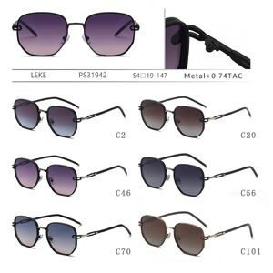 Polarized metal sunglasses for women Leke PS31942