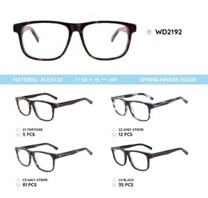 Plastic frames for glasses acetate material WD2192