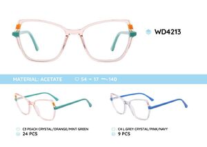 Plastic frames for glasses acetate material WWD4213