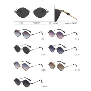 Polarized metal sunglasses for women Leke PS31883