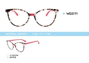 Plastic frames for glasses acetate material WD2171