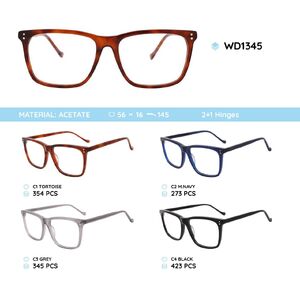 Plastic frames for glasses acetate material WD1345