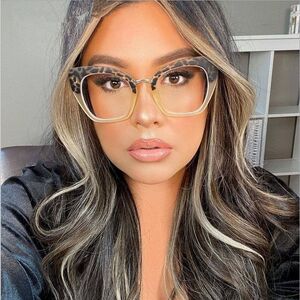 Plastic glasses KY395 Blue ray cut protection