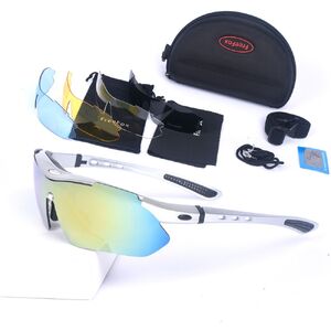 Safety shockproof sports goggles with 3 caps SP0868