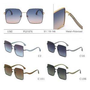 Polarized metal sunglasses for women Leke PS31876
