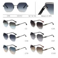 Polarized metal sunglasses Leke S33157