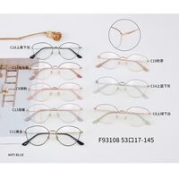 Metal frame MAMO with Blue Ray Cut protection lenses F93108