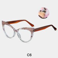 TR90 plastic frame or glasses with blue light protection, with spring hinges FA87284