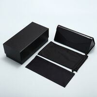 Sunglasses and eyeglasses hard shell case + extra kit AL679291695057