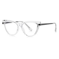 Plastic women's TR90 frame for glasses with UV and Blue Ray Cut protection More LS246