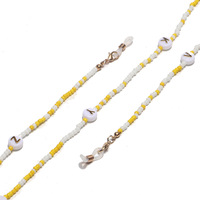 Metal glasses chain with glasses GL1373