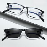 Photochromic plastic glasses with protection Blue Cut KY2825-3变色镜