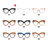 Plastic glasses with blue light protection for women 13090-PN