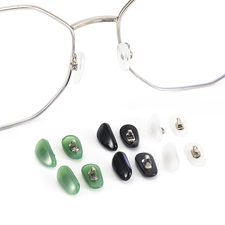 Artificial jade nose pad, 14*7 mm