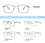 Metal men's frame for glasses MM2092