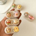 Мини-набор для мягких контактных линз выдвижной W-CT25米盒杯熊