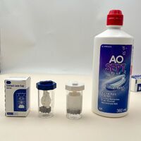 Ручной портативный очиститель и стерилизатор контактных линз для чистки раствором перекиси водорода H-667