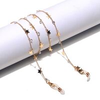 Glasses chain set of two-piece golden and silver GM027
