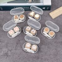 Мини-набор для мягких контактных линз XY-134翻盖笑脸熊