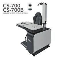 Ophthalmologist workstation, combined table + chair CS-700/CS-700B, tabletop 1960*470 mm