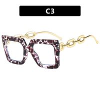 Combined (plastic + metal) glasses with blue light protection for women 3207-PN