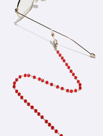 Glasses chain with beads and crystals GL1330