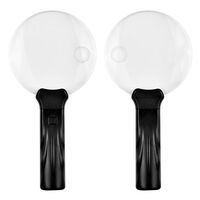 Magnifier with neck mount, magnifying glass with handle 8010-XX-2, diameter 138 mm, magnification: 5X, 10X