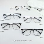 Hybrid metal + TR90 frame, with Blue Block coating SANTA TQ5754