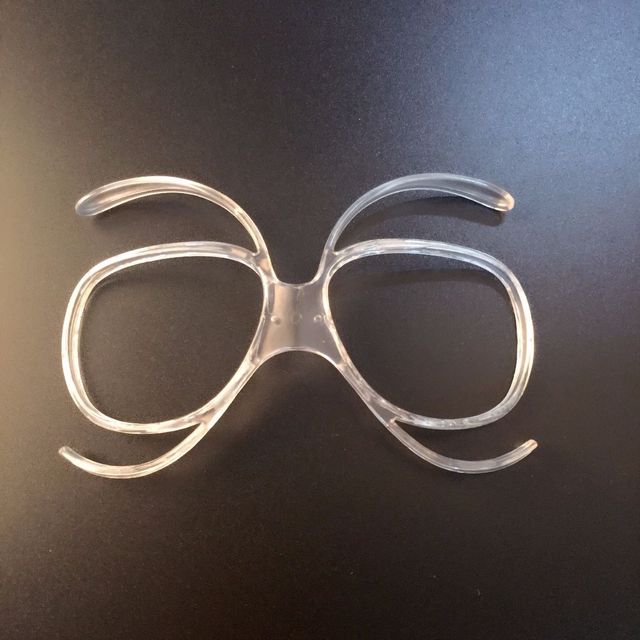 Motorcycle riding off-road goggles with detachable mask TR90-butterfly-frame