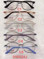 Metal frames for glasses Defile D1052AJ