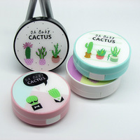 Kit for soft contact lenses (Kits for contact lenses) XF008Cactus