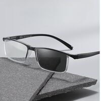 Очки фотохромные пластиковые для чтения, с защитой от синего света, диоптрии от 0.00 до +4.00, KY023变色眼镜