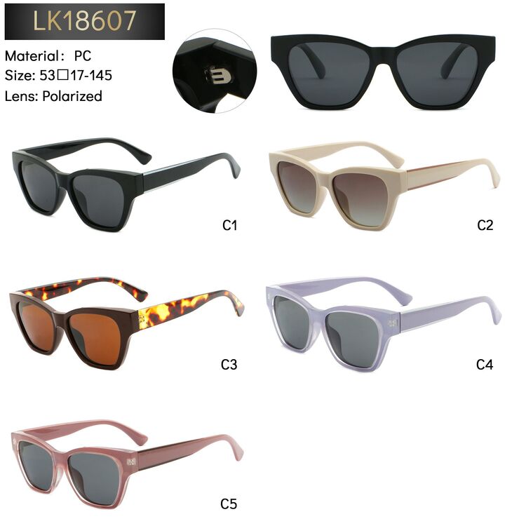 Polarized plastic sunglasses Leke L18607