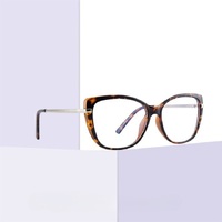 TR90 plastic frame or glasses with blue light protection, with spring hinges FA88002