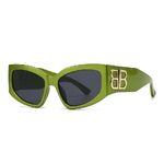 Plastic sunglasses in the shape of a cat's eye Elit 145-EL