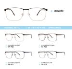 Metal men's frame for glasses MM4052