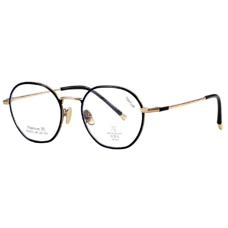 Оправа сверхлёгкая титановая + пластик TR90 с защитой от синего цвета MAMO T22509