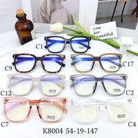 Hybrid frame, metal + TR90, with Blue Block coating SANTA K8004-1