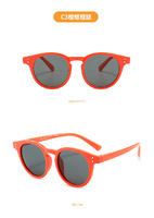 Polarized silicone sunglasses with UV400 protection for kids T11016