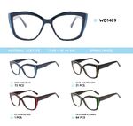 Plastic acetate eyeglasses frame for women WD1489