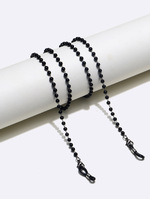 Цепочка для очков из натурального розового хрусталя GL1021