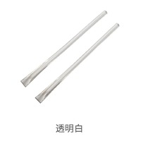 Plastic glasses sleeves, length 72 mm, hole 1.4 mm (price for a  pair)
