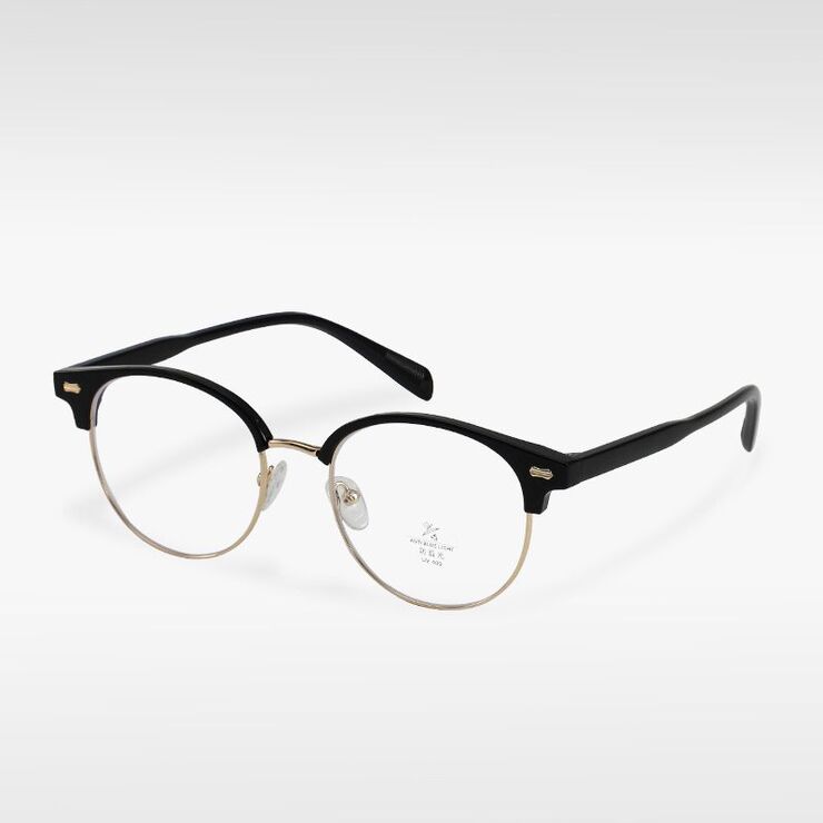 Combined frame (metal + TR90) with Blue Ray Cut protection lenses MAMO K8050