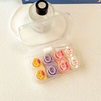 Soft contact lens kit with 4 containers WK-402四副5款