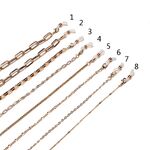 Metal glasses chain GL1265GL1272