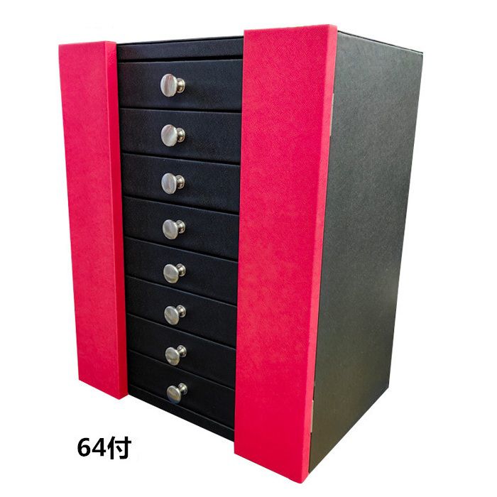 Floor office box - display case for frames and glasses, with combination locks, for 64 slots JS-C230918