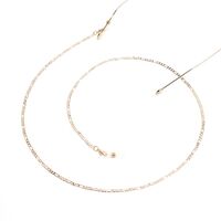 Gold-colored metal non-slip chain, for glasses and masks GL1038