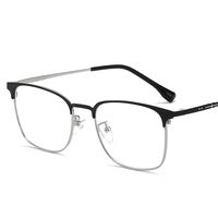 Metal glasses with blue light and UV protection 9677-2-GT