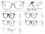 Plastic TR90 frame for glasses with UV protection More LS242