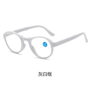 Plastic eyeglasses for reading, with case, Blue ray cut, diopters from 0.00 to +4.00, PD62-64 KY666老花镜